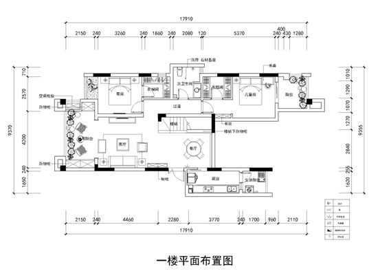 三代同堂的别墅设计，室内优雅沉稳，打造闲适的美式天伦空间！