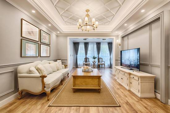 三代同堂的别墅设计，室内优雅沉稳，打造闲适的美式天伦空间！