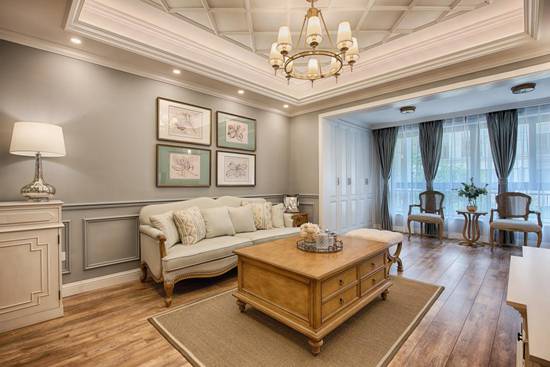 三代同堂的别墅设计，室内优雅沉稳，打造闲适的美式天伦空间！